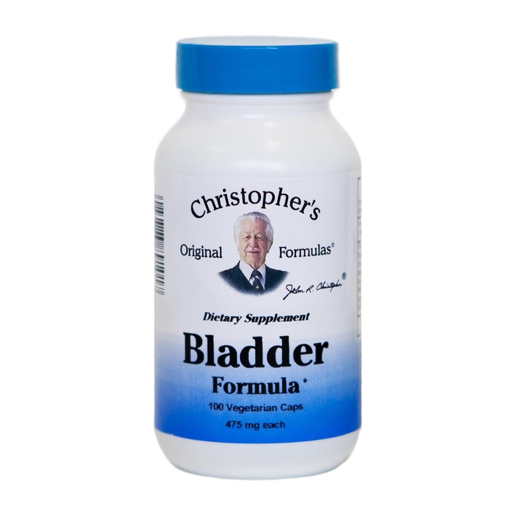 Πρωτότυπο Formulas του Christopher Bladder Formula, υποστήριξη υγείας ούρων, 100 Caps