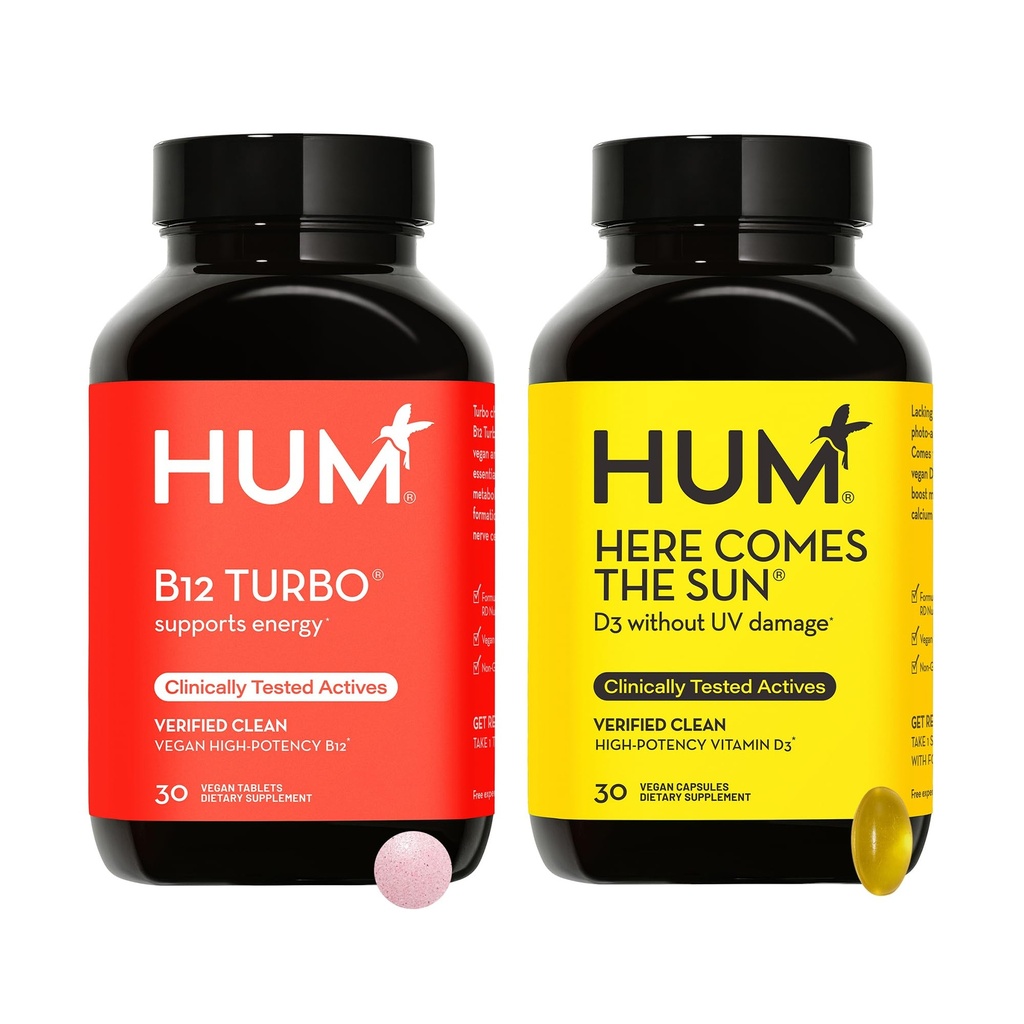 HUM B12 Turbo + Vitaman D3 από Nutriton: Έρχεται ο ήλιος και B12 Turbo