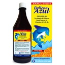 Ballena Azul Aceite de Hígado de Bacalao para Adultos y Niños, COD Liver Oil για ενήλικες και παιδιά, Καλή Πηγή Βιταμινών A,D,E, B1, Συμπλήρωμα Διατροφής, Omega 3, Ενίσχυση Συστήματος Αιμοδιψής (ΟΡΑΓΗ 15 OZ)