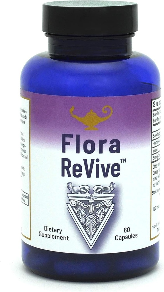 RnA ReSet Flora Revive – Καθημερινό Προβιοτικό με βάση το έδαφος με Πρεβιοτικά & Χούμικ-Φούλβικ Blend, Ράφι-Stable, 10 Δισεκατομμύρια CFU (60 κάψουλες)