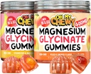 Magnesium Gummies Bundle – 2 μπουκάλια (60 το καθένα) – μπανάνα φράουλα & μάνγκο Peachάκινο