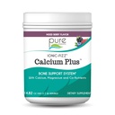 Ionic Fizz Calcium Plus by Pure Essence - Perfect Calcium/Magnesium Ratio with Vitamin A, B, C, D and Pastium Strong Bones - Mixed Berry - 14,82 oz