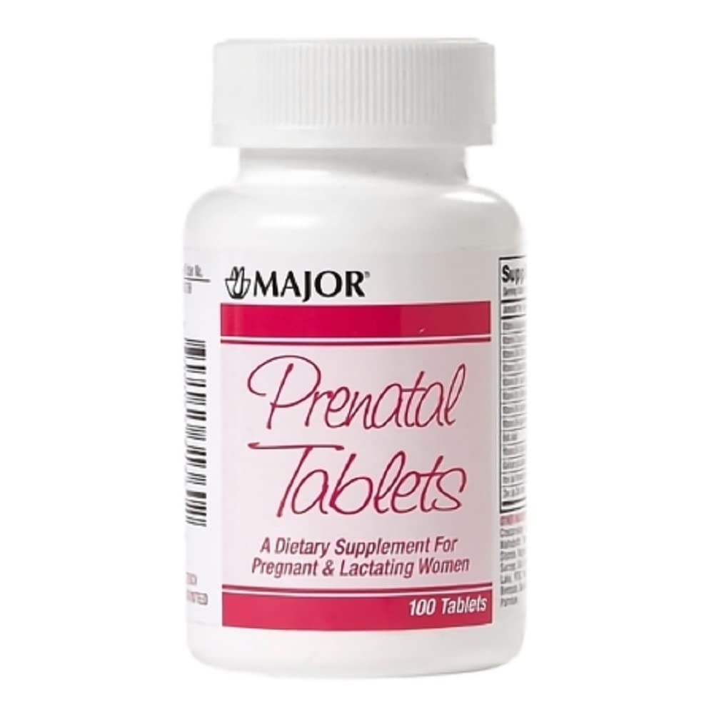 Major Prenatal TABS ASCORBIC ACID- 100 MG 30 δισκία UPC 309045313466