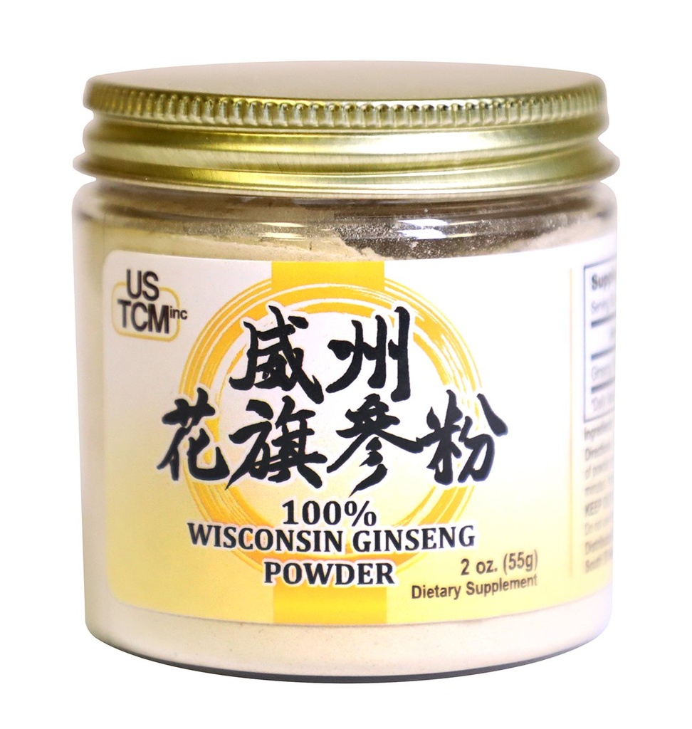 Wisconsin American Ginseng Powder 120 Mesh (2 οζ)