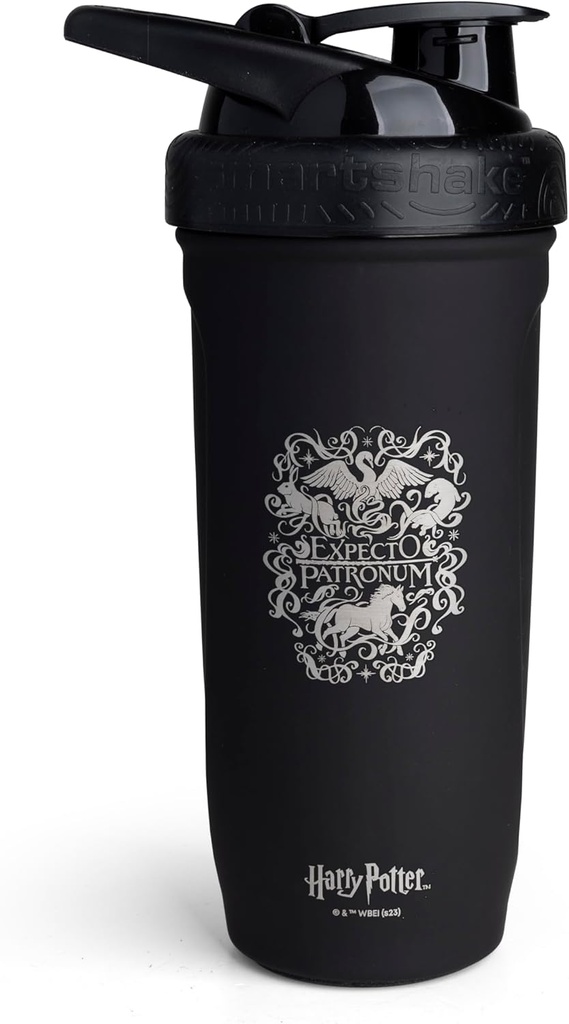 Smartshake Reforce Stainless Steel Harry Potter Revento Patronum Style Shaker Bottle (900 ML / 30oz) 