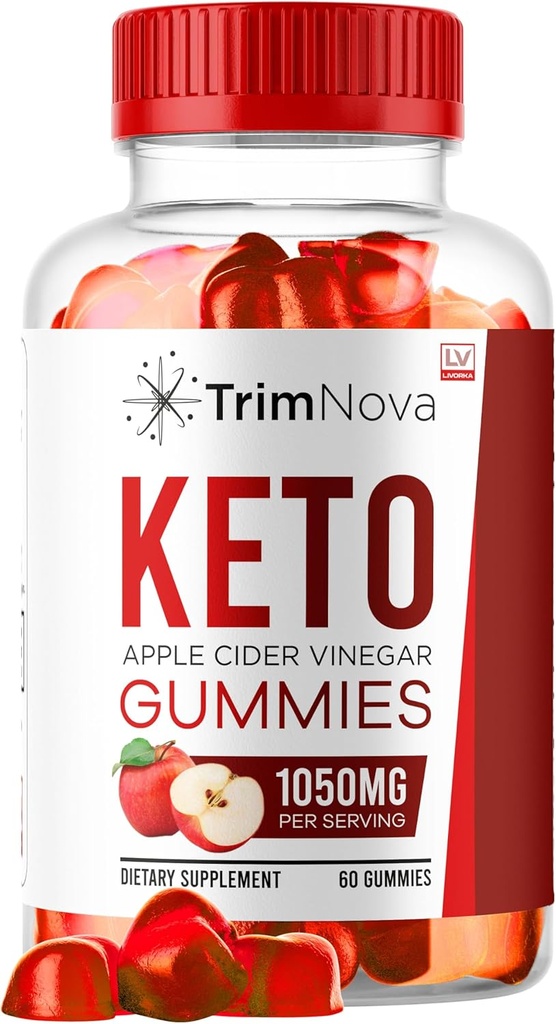LIVORKA TrimNova Keto ACV Gummies, TrimNova Gummies, TrimNova Keto, TrimNova Keto ACV Gummies, Trimnova, TrimNova Keto Formula, TrimNova Keto ACV Gummies 1050MG, 60 Gummies για 1 μήνα.