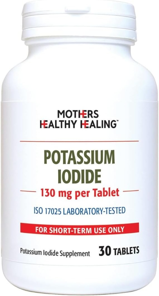 Ιωδιούχο κάλιο 130 mg KI Συμπλήρωμα 