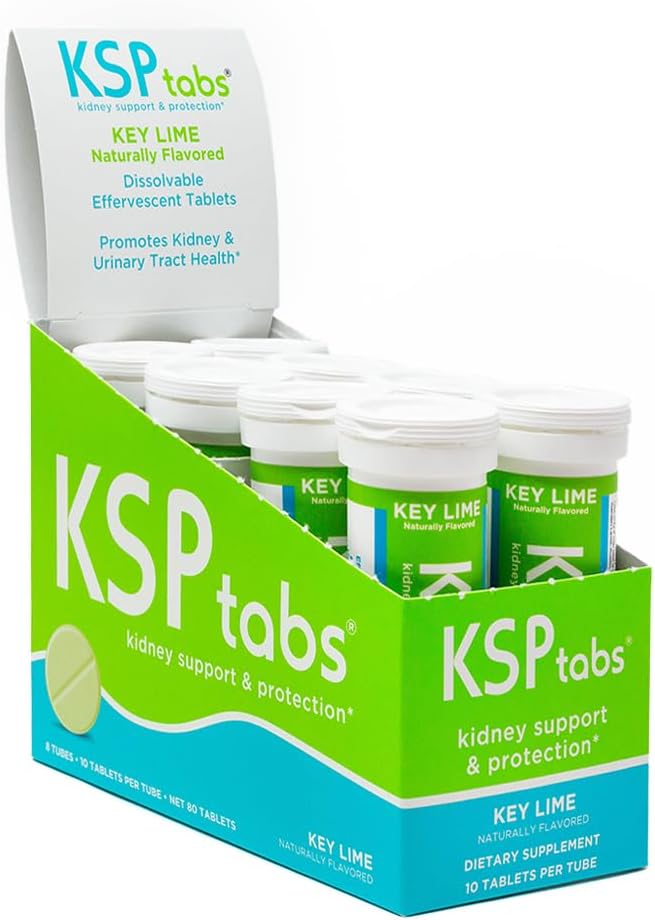 Κλειδί Lime Όλα τα συμπληρώματα φυσικής ενυδάτωσης & νεφρής υγείας για την καταπολέμηση του Οξαλικού ασβεστίου Σχηματισμός κρύσταλλο, 80 δισκία