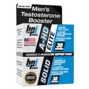 BPI Sports A-HD Elite/Solid Testosterone Booster για τους άνδρες - συμπλήρωμα τεστοστερόνης για τους μυς, τη δύναμη, Libido & την υποστήριξη απόδοσης - Προάγει τη φυσική απώλεια λίπους – 30 εξυπηρετήσεις – 550mg