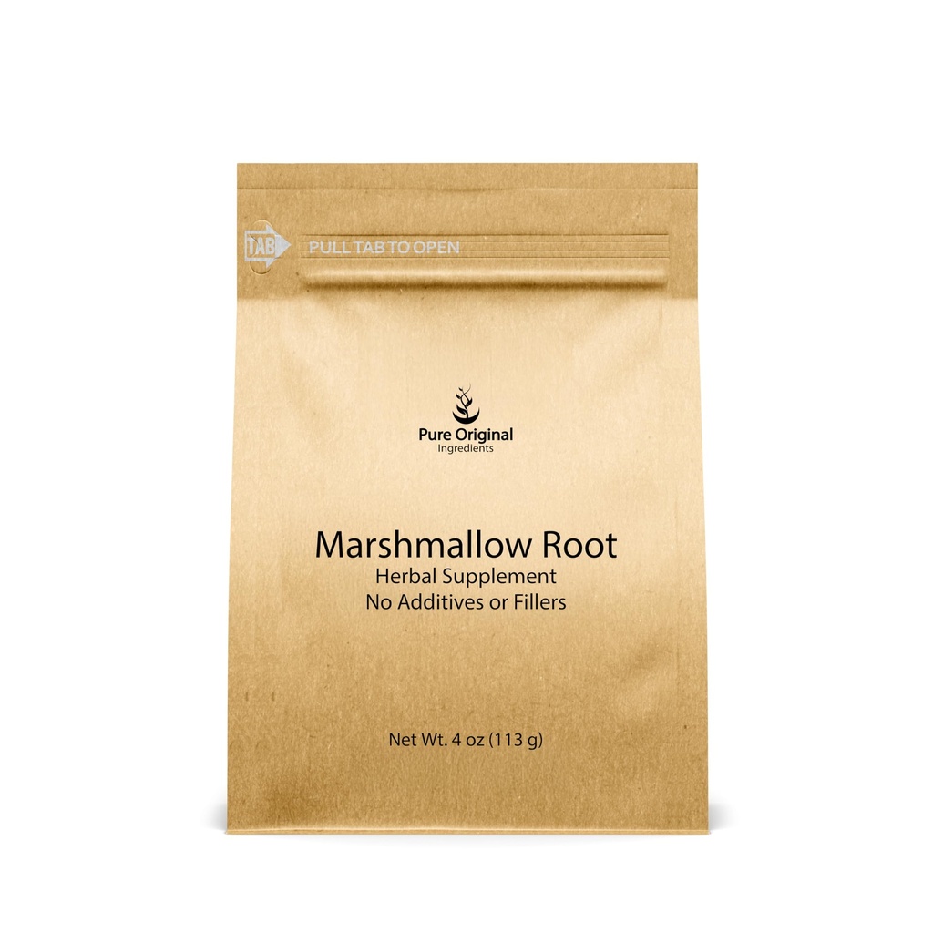 PURE Αρχική ΣΥΣΤΑΤΙΚΑ Marshmallow Root Extract (4 oz), σκόνη, φυτικό συμπλήρωμα