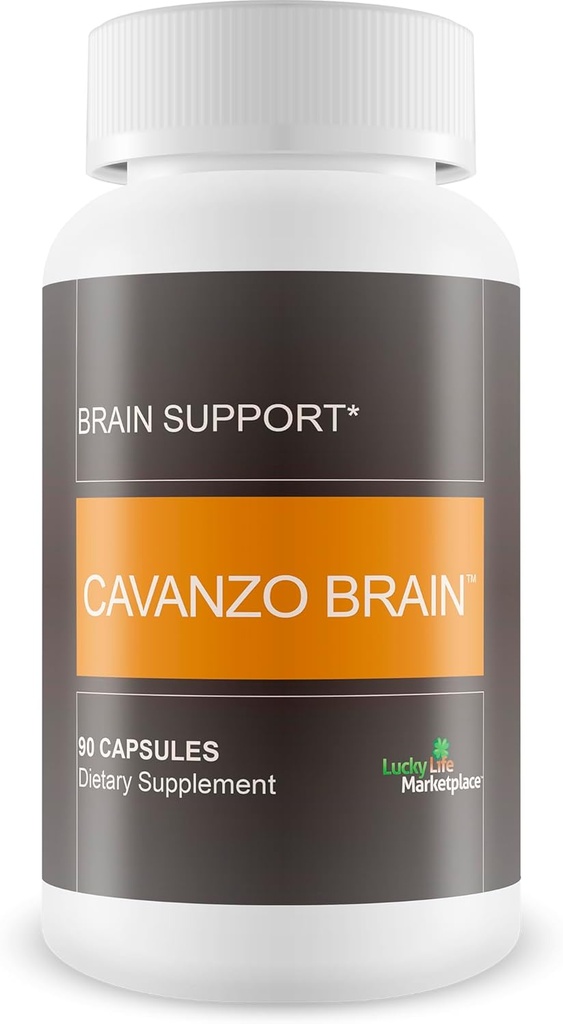 Cavanzo Brain Support - Συμπλήρωμα υποστήριξης εγκεφάλου Βελτιώνει τη μνήμη εστίαση και λειτουργία του εγκεφάλου - Μνήμη - Εστίαση - Καθαρότητα - Ανάκτηση - Stamina - Cavanzo Frankincense Βελτιωμένη διαμόρφωση καψακίων