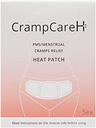 (5 Patches) CrampCareH PMS/Menstrual Cramps Relief Heat Patch with Wide Wings, FDA Εγγραφή