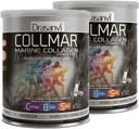 Drasanvi 2 Pack Collmar Hydrolyzed Marine Collagen with Magnesium Powder 300g Vanilla Flavor - Ισπανικά συμπληρώματα για ένα υγιές δέρμα Cartilage και οστά - Βοηθά στην ελαχιστοποίηση της κούρασης και της κόπωσης