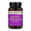 Dr. Mercola Quercetin & Pterostilbene Advanced - Supports Respiratory & Immune Health - 500 mg Quercetin - High-Bioavailability Formula - Non-GMO, Gluten-Free & Soy Free - 60 Capsules (30 Servings)