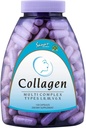 Sanar Naturals Multi Collagen Pills - Type I, II, III, V, X - Extra Strength Hair Skin Nails Joints - Υδρολυμένο Collagen για γυναίκες και άνδρες, 150 κάψουλες