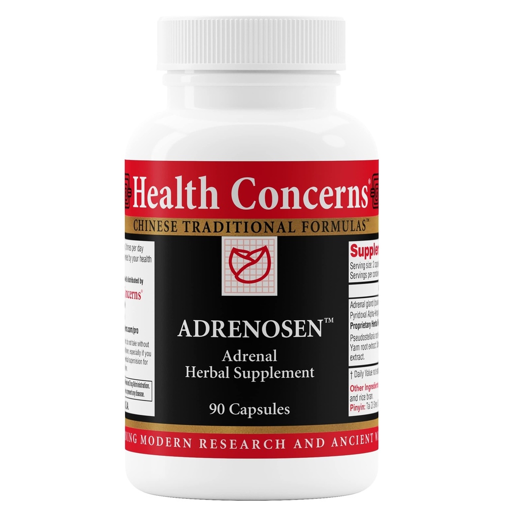 Ανησυχίες για την υγεία Adrenosen – Adrenal Fatigue & Burnout Υποστήριξη συμπλήρωμα – Ενέργεια, Εστίαση & Ανάκαμψη Στρες – Βοοειδή Adrenal, PAK, Eleuthero, Schisandra & Κινέζικα βότανα – 90 κάψουλες