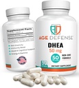 DHEA Capsules - DHEA Supplements - Natural Energy Support & Immune Support - Supports Vitality, Skin Elasticity, & Overall Wellness - DHEA Supplement for Women & Men (50 mg)