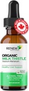 Renew Actives Milk Thistle Liquid Extract 110MG per 2ML – Liver Support Drops for Optimal Health – No Alcohol, Non-GMO, Vegan – Supports Liver Function & Digestive Health – Made in Canada – 4 fl oz