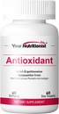 Antioxidant Softgel - Ασταξανθίνη από την άλγη, Εργοθειονεΐνη - 60 κόμητες, 60 ημέρες προσφοράς