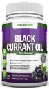 Λάδι μαύρο σταφύλι - 1000 Mg - 180 Softgels - Cold-Pressed Pure Black Currant Seed Oil - Hexane Free - 140mg GLA Per Serving - Regulates Ορμονική Ισορροπία - Μεγάλη για το ανοσοποιητικό σύστημα, τα μαλλιά και το δέρμα