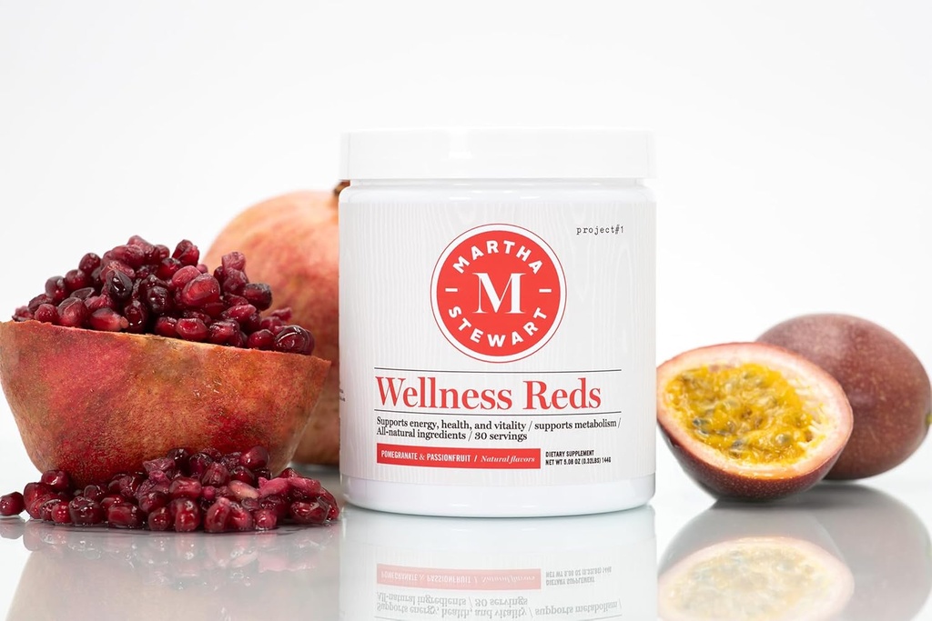 Martha Stewart Wellness Reds - Ένα μείγμα από αντιοξειδωτικά-Rich Superfoods με σκόνη ρίζας τεύτλων για την υγεία - Ενέργεια σε σκόνη Ποτό Mix 