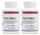Pros-TEROL (2 σετ φιάλης), Prostate Relief με 900 mg φυτοστερόλες με κολοκύθα Σπόρους, Stinging Nattle Root, Ginger Root, Licorice Root Extracts 90 Caplets