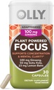OLLY Focus Adaptogen, Ginseng, Gotu Kola, συμπλήρωμα υποστήριξης Mood, κάψουλες χορτοφάγων - 30ct