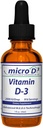 Nutrasal Micro D3 Vitamin D-3 σταγόνες - Υψηλή Πυκνότητα (2 εκατομμύρια IU) Βιταμίνη D3 με Nano Technology και έως 10X Περισσότερες Απορρόφηση -1 oz (30 ml)