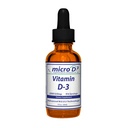 Nutrasal Micro D3 Vitamin D-3 Drops - High Concentrate (2 Million IU's) Vitamin D3 with Nano Technology and Up to 10X More Absorption -1 oz (30 ml)