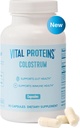 Vital Proteins Bovine Colostrum Supplement 90 Capsals for Gut Health, Immune Support with 40% IgG Premium Bovine Colostrum Superfood, Unflaved, 30 Servings