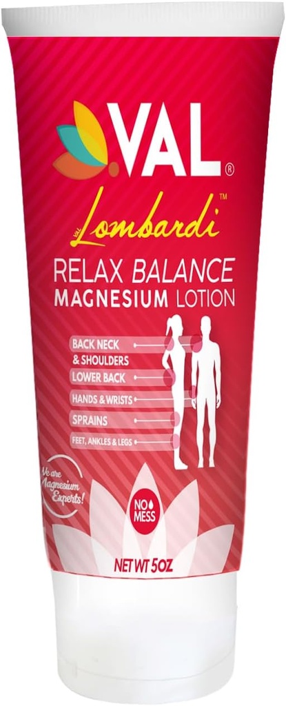 VAL Lombardi Relax Balance Magnesium Lotion 