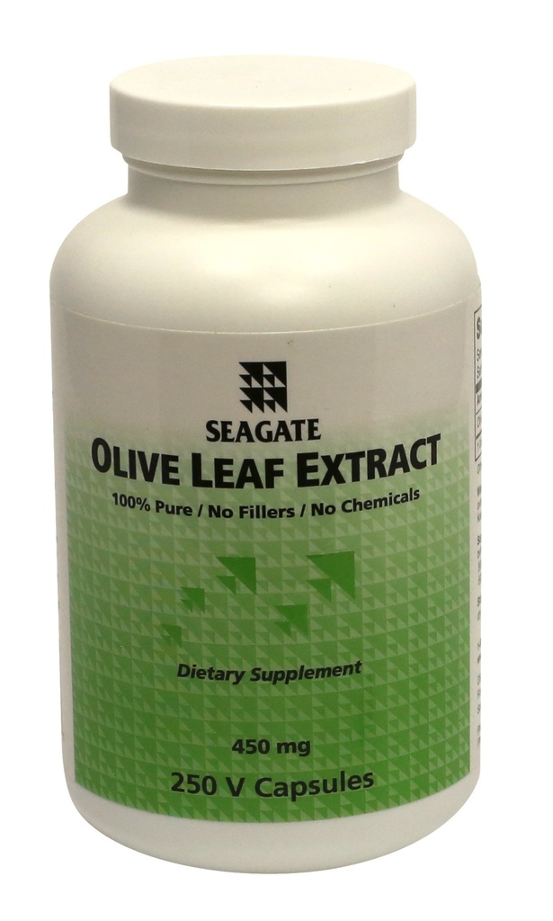Seagate Products Olive Leaf Extract 450 mg 250 Καψάκια