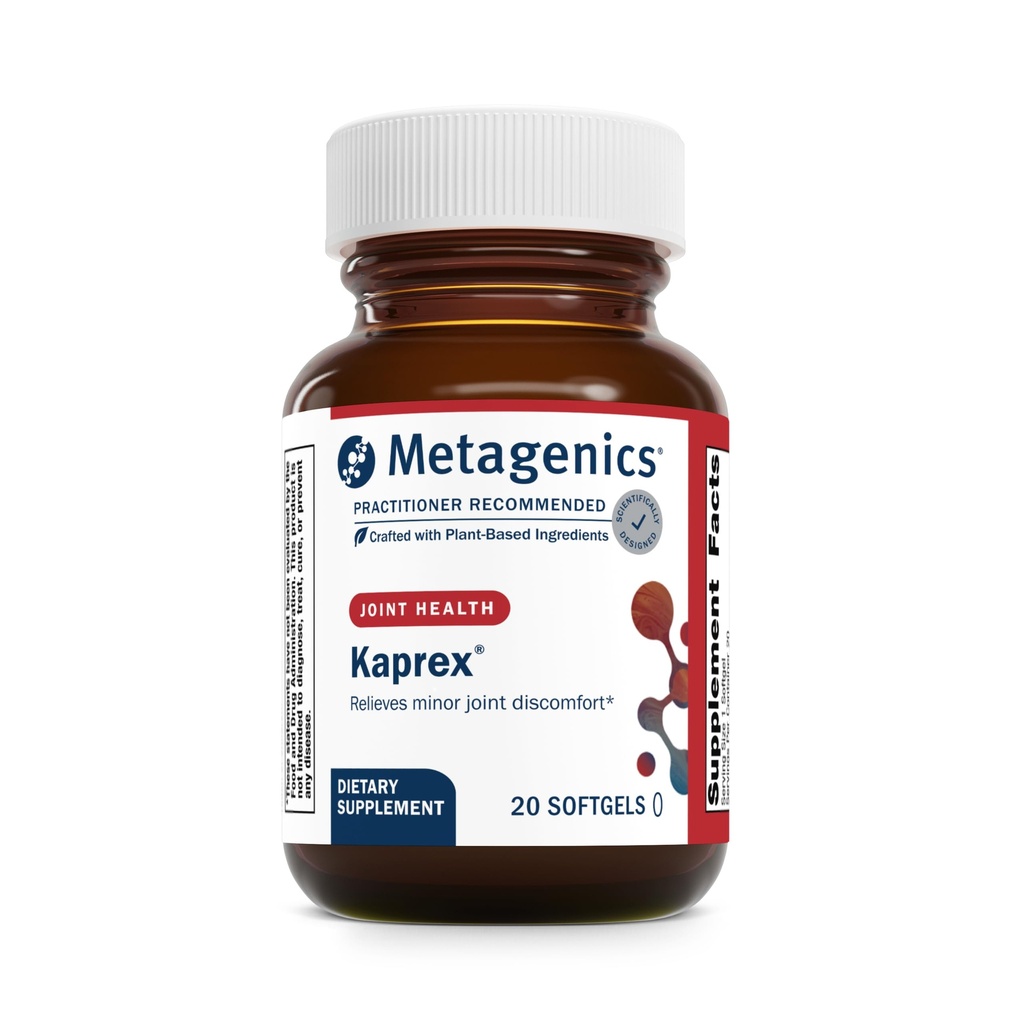 Μεταγονική Kaprex, Επιλεκτικοί διαμορφωτές απόκρισης Kinase για κοινή άνεση, με βάση το φυτό - 60 Softgels
