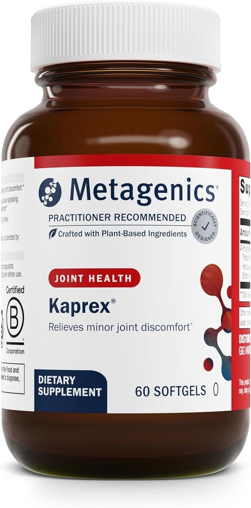 Μεταγονική Kaprex, Επιλεκτικοί διαμορφωτές απόκρισης Kinase για κοινή άνεση, με βάση το φυτό - 60 Softgels