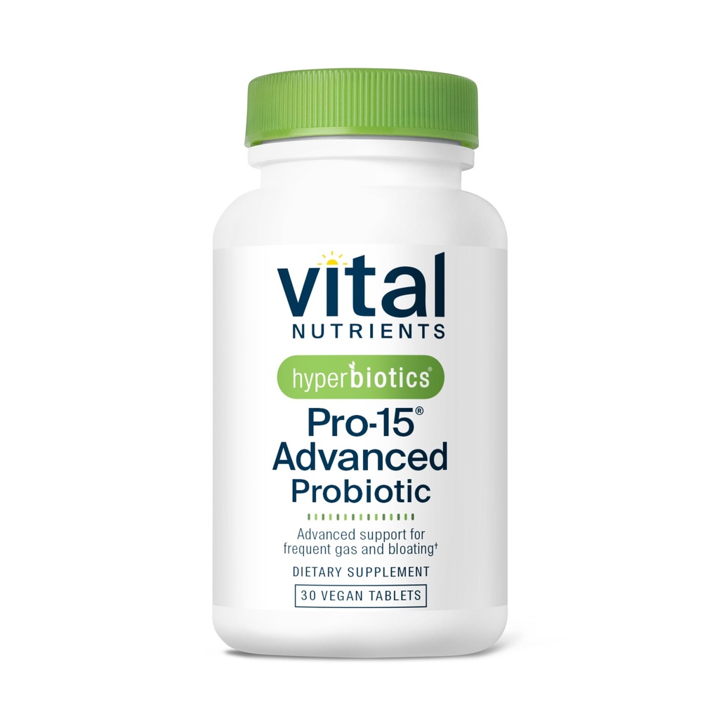 Hyperbiotics Vital Nutrients Pro-15 Advanced Probiotics for Women and Men 