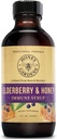 Honey Gardens Apiariers Elderberry Syrup - Apitherapy Ακατέργαστο Μέλι - Πρόπολη και Καρπούς - Βήχας - 4 oz