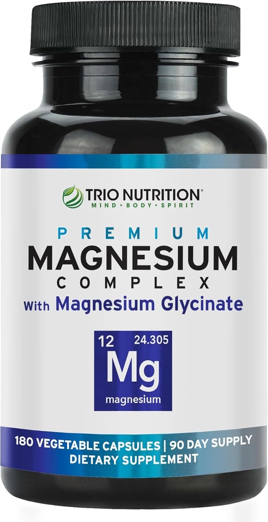 Trio Nutrition Magnesium Complex 90 Day Supply 420 mg 