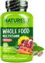 NATURELO Multivitamins for Teenage Girls/Boys, 60 Capsules, Whole Food Multivitamin with Minerals, Non-GMO, Vegetarian