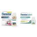Florastor Probiotic Bundle for Digestion, Gut Health – 100 ct. Probiotic for Digestive & Immune Health + 30 ct. Gut Boost Daily Probiotic & Prebiotic - Ενισχύστε τα καλά βακτήρια & Flush Out The Bad