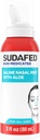 Sudafed μη φαρμακευτική Nasal Mist με Aloe, Sinus Saline Spray για όλες τις ηλικίες Γρήγορα Φλούζες & Ενυδατώνει Ρινικά Περάσματα, Χρήση Nasal Mist όπως συχνά χρειάζεται, χωρίς ναρκωτικά, 3 fl. oz