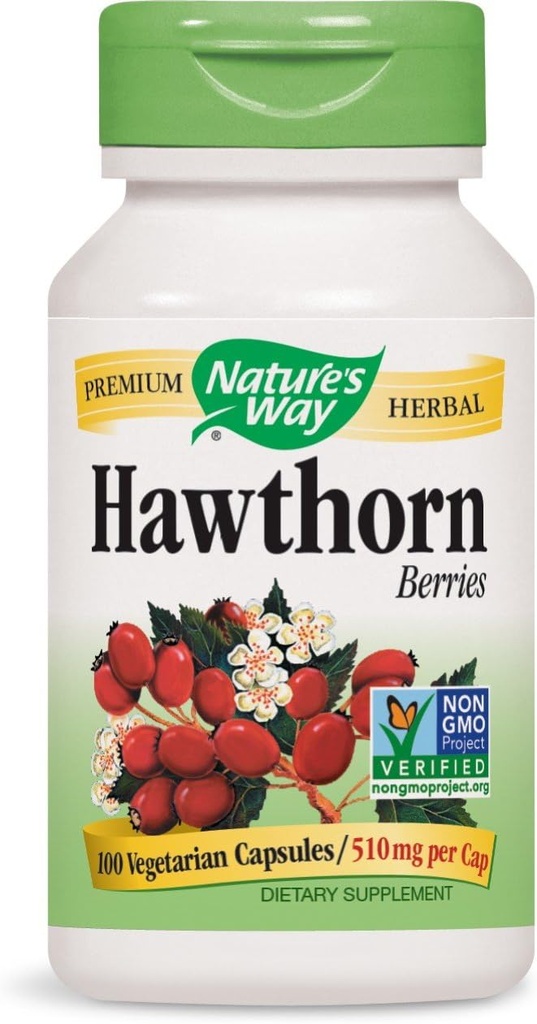 Hawthorn μούρα 100 Κάψουλες (πακέτο των 2)
