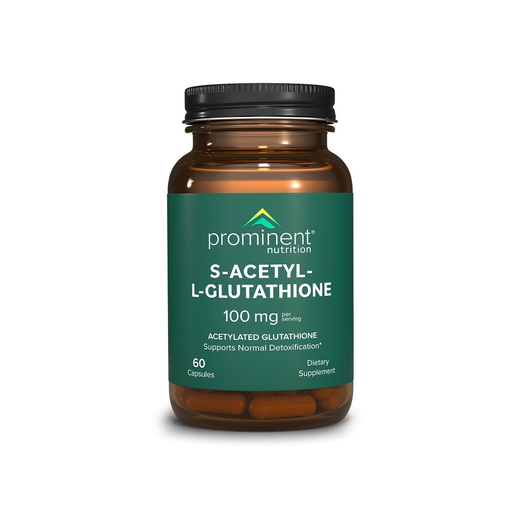 Επιφανές συμπλήρωμα διατροφής S-Acetyl L-Glutathione - Κλινικά ερευνηθεί Emothion Acetylated Glutathion για τη φυσιολογική ηπατική αποτοξίνωση Υποστήριξη & Βέλτιστη Αντιοξειδωτική Επίδραση, Vegan - 1 Pack