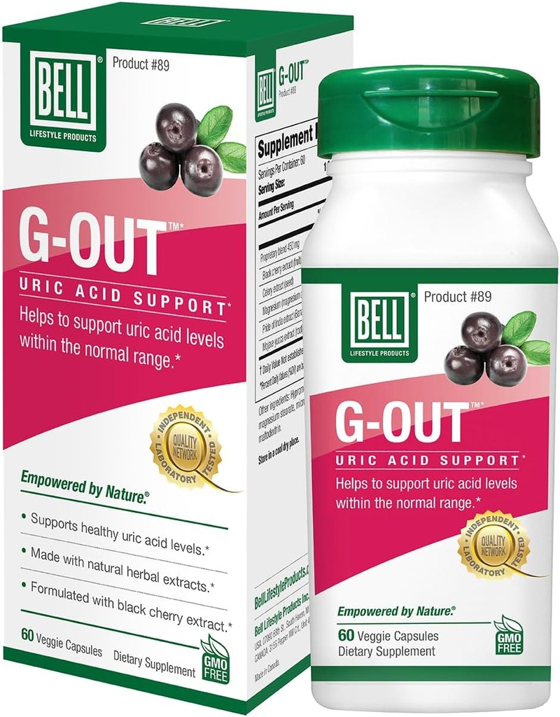 Bell G-Out Uric Acid Cleanse 