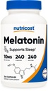 Nutricost Melatonin 10mg, 240 Capsules, Non-GMO & Gluten Free