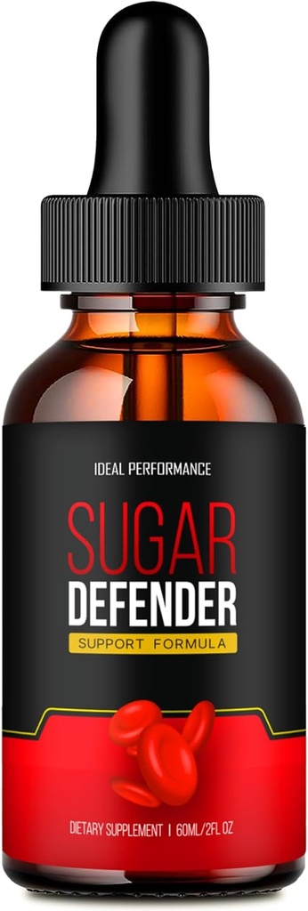 IDEAL PERFORMANCE Sugar Defender Drops, Sugar Defender Supplement Liquid Drops - SugarDefender Liquid Reviews (1 Pack)