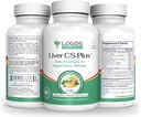 Logos Διατροφικά-Liver CS Plus-60 Ισχυρό Ηπατικό Detox Formula Veggie Caps-Αύξηση της γλουταθειόνης και μείωση του οξειδωτικού στρες.