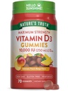 Η αλήθεια της φύσης Βιταμίνη D3 Gummies 