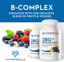 Βιταμίνες 2BG+TM B Complex Ανοσολογική υποστήριξη Υψηλή ισχύς B Complex 