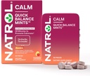 Natrol γρήγορη ισορροπία Μέντες ηρεμίας, συμπλήρωμα διατροφής, λεμονάδα σμέουρων τεχνητά αρωματισμένα, 30 κόμης, 15 ημέρες εφοδιασμού