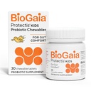 BioGaia Probiotic Chewable Tables, Κουτί απλό και εύκολο τρόπο για να προαγάγει την πνευστική και ανοσοποιητική υγεία, 30 Count